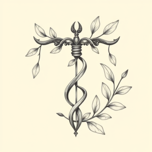 Botanical Libra Tattoo