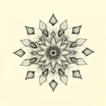 Botanical Mandala Tattoo