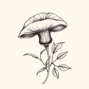 Botanical Medusa Tattoo