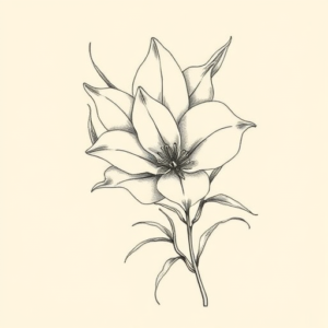 Botanical Sampaguita Tattoo