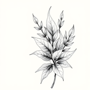 Botanical Taco Tattoo