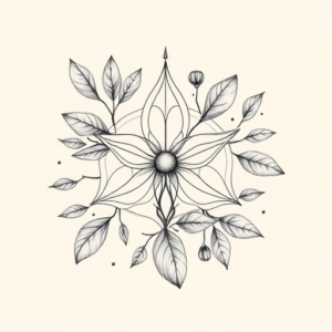 Botanical Trinity Tattoo