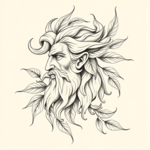 Botanical Zeus Tattoo