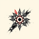 Brushstroke Chakra Tattoo