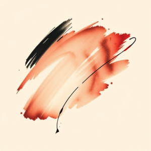 Brushstroke Map Tattoo