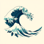 Brushstroke Wave Tattoo