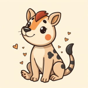 Cartoon Animal Tattoo