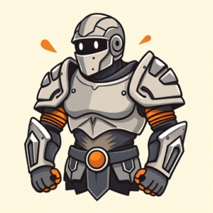 Cartoon Armor Tattoo