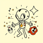 Cartoon Atomic Tattoo