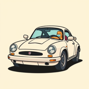 Cartoon Car Tattoo