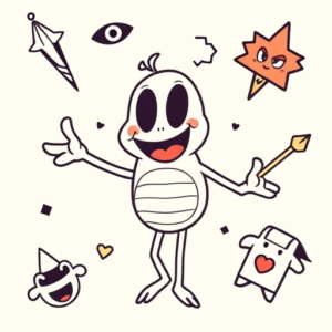 Cartoon Cartoon Tattoo