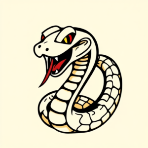 Cartoon Cobra Tattoo