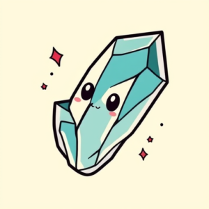 Cartoon Crystal Tattoo