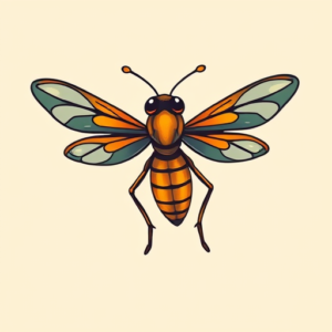 Cartoon Firefly Tattoo