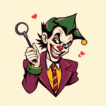 Cartoon Joker Tattoo