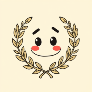 Cartoon Laurel Tattoo