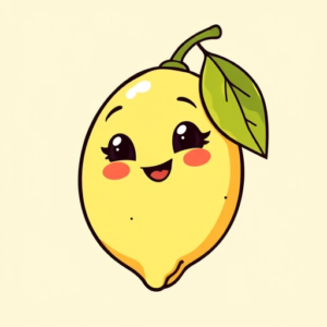 Cartoon Lemon Tattoo