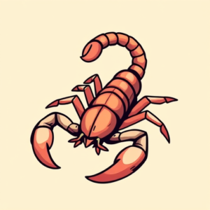 Cartoon Scorpion Tattoo