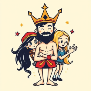 Cartoon Trinity Tattoo
