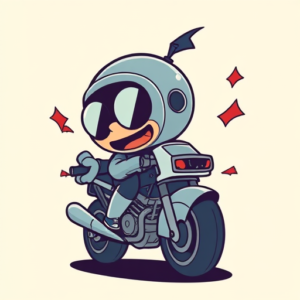 Cartoon Turbo Tattoo