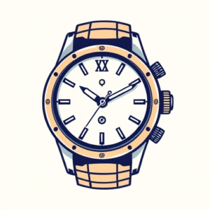 Cartoon Watch Tattoo
