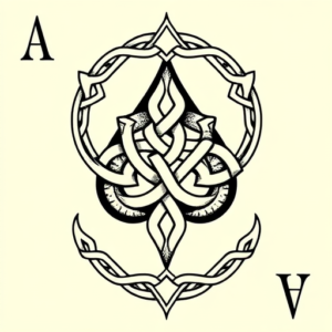 Celtic Ace Tattoo