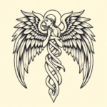 Celtic Angel Tattoo