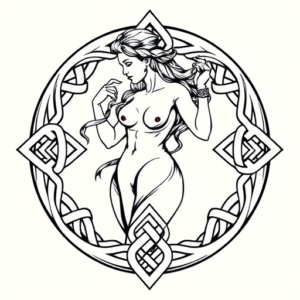 Celtic Aphrodite Tattoo