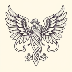 Celtic Archangel Tattoo