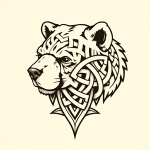 Celtic Bear Tattoo