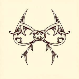 Celtic Bow Tattoo
