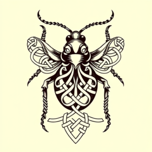 Celtic Bug Tattoo
