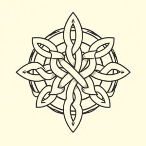 Celtic Cartoon Tattoo