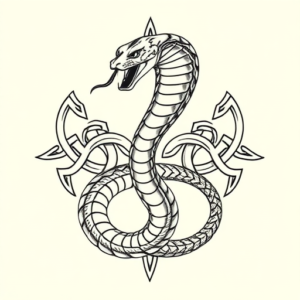 Celtic Cobra Tattoo