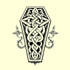 Celtic Coffin Tattoo