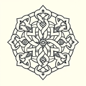 Celtic Crochet Tattoo