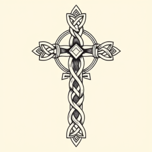 Celtic Crucifix Tattoo