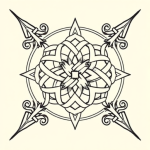 Celtic Desert Tattoo