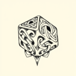 Celtic Dice Tattoo