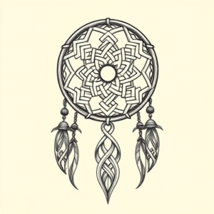 Celtic Dreamcatcher Tattoo