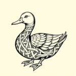 Celtic Duck Tattoo
