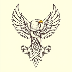 Celtic Eagle Tattoo
