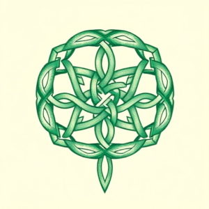 Celtic Emerald Tattoo