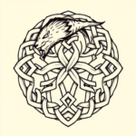 Celtic Fenrir Tattoo