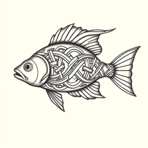 Celtic Fish Tattoo