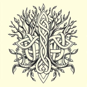 Celtic Forest Tattoo