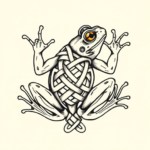 Celtic Frog Tattoo