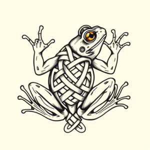 Celtic Frog Tattoo