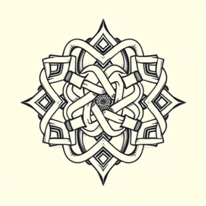 Celtic Ganesha Tattoo