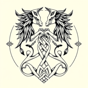 Celtic Gemini Tattoo